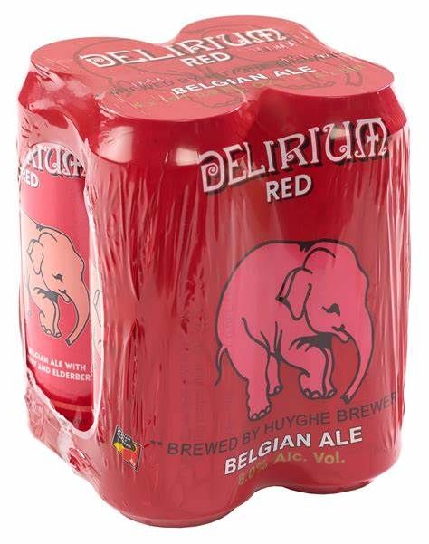 Delirium Red 16.9oz cans