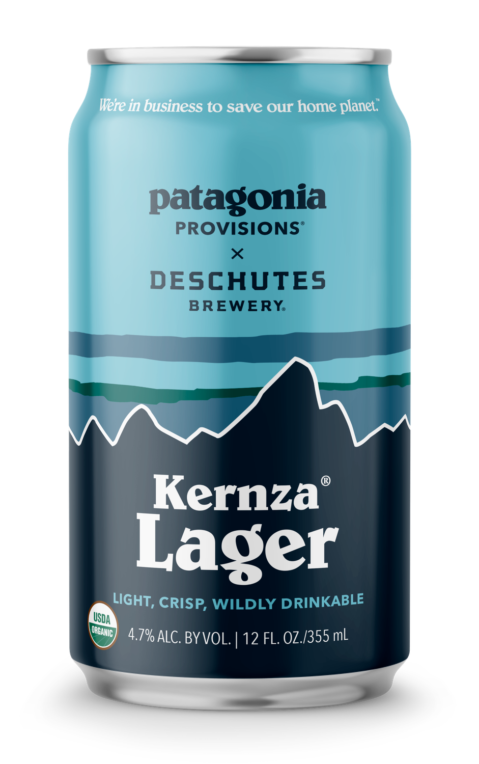 Deschutes Organic Kernza Lager 6pk cans single