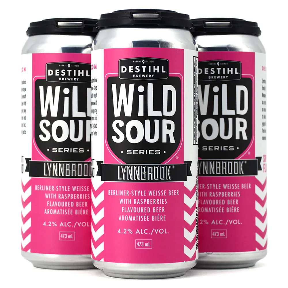 Destihl Lynnbrook Raspberry Sour 4pk cans