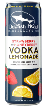 Dogfish Head Strawberry Honeyberry Vodka Lemonade 4pk cans single