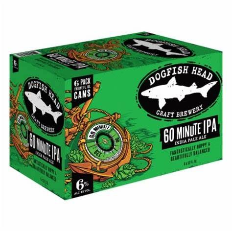Dogfish Head 60 Minute IPA 6pk cans