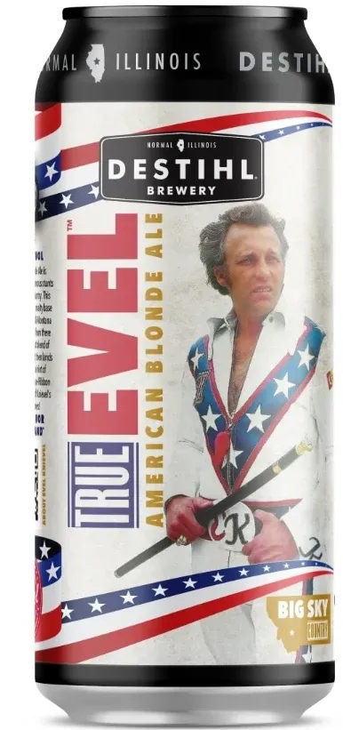 Destihl True Evel American Blonde Ale 4pk cans single