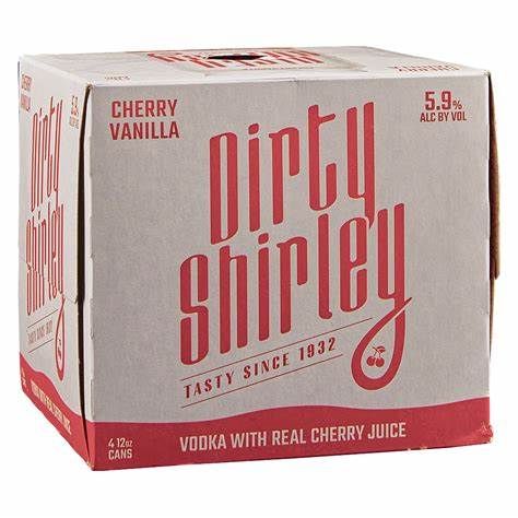 Dirty Shirley Cherry Vanilla 4pk cans