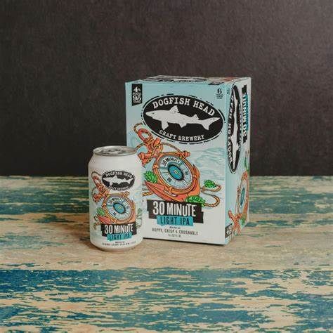 Dogfish Head 30 min light IPA 6pk