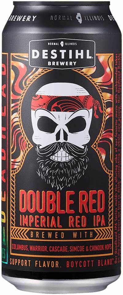 Destihl Double Red Imperial Red IPA 4pk cans single