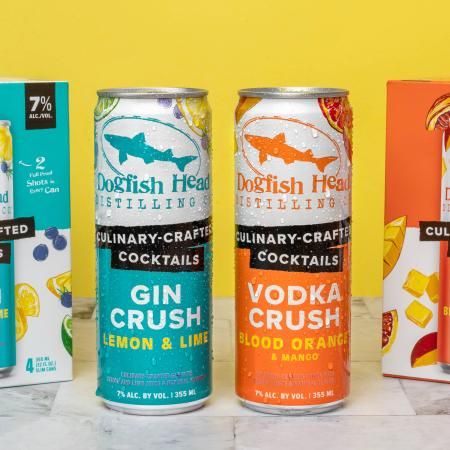 Dogfish Head Blood Orange &amp; Mango Vodka Crush 4pk cans single