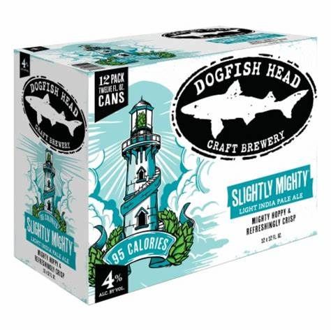 Dogfish Head Slightly Mighty LO-Cal IPA 6pk cans