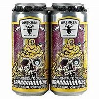 Drekker BRAAAAAAins Passionfruit Colada Fruit Smoothie Sour 4pk cans