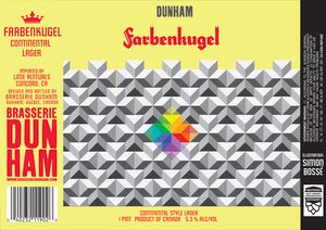 Dunham Farbenkugel Lager 16oz cans
