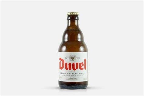Duvel Belgian Strong Blond Ale. 25.4oz