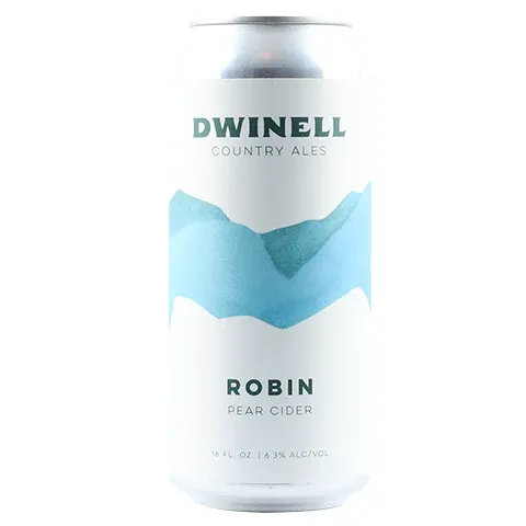 Dwinell Robin Pear Cider 4pk 16oz cans single