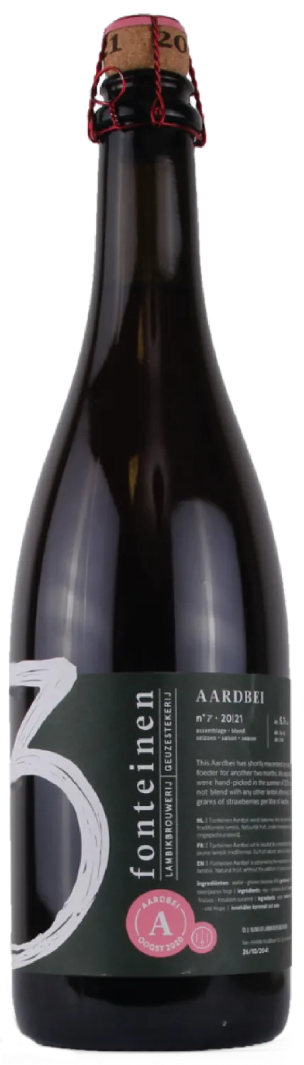 Drie Fonteinen AArdbei/Kriek  750ml