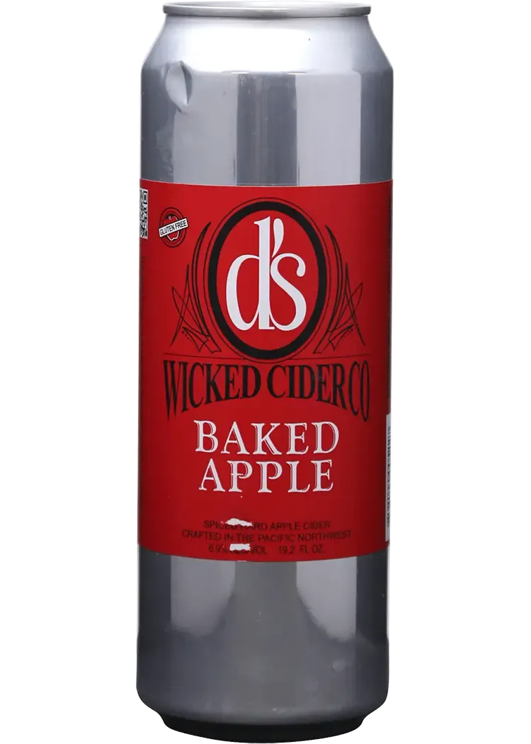 d&#39;s Wicked Cider Baked Apple Cans single