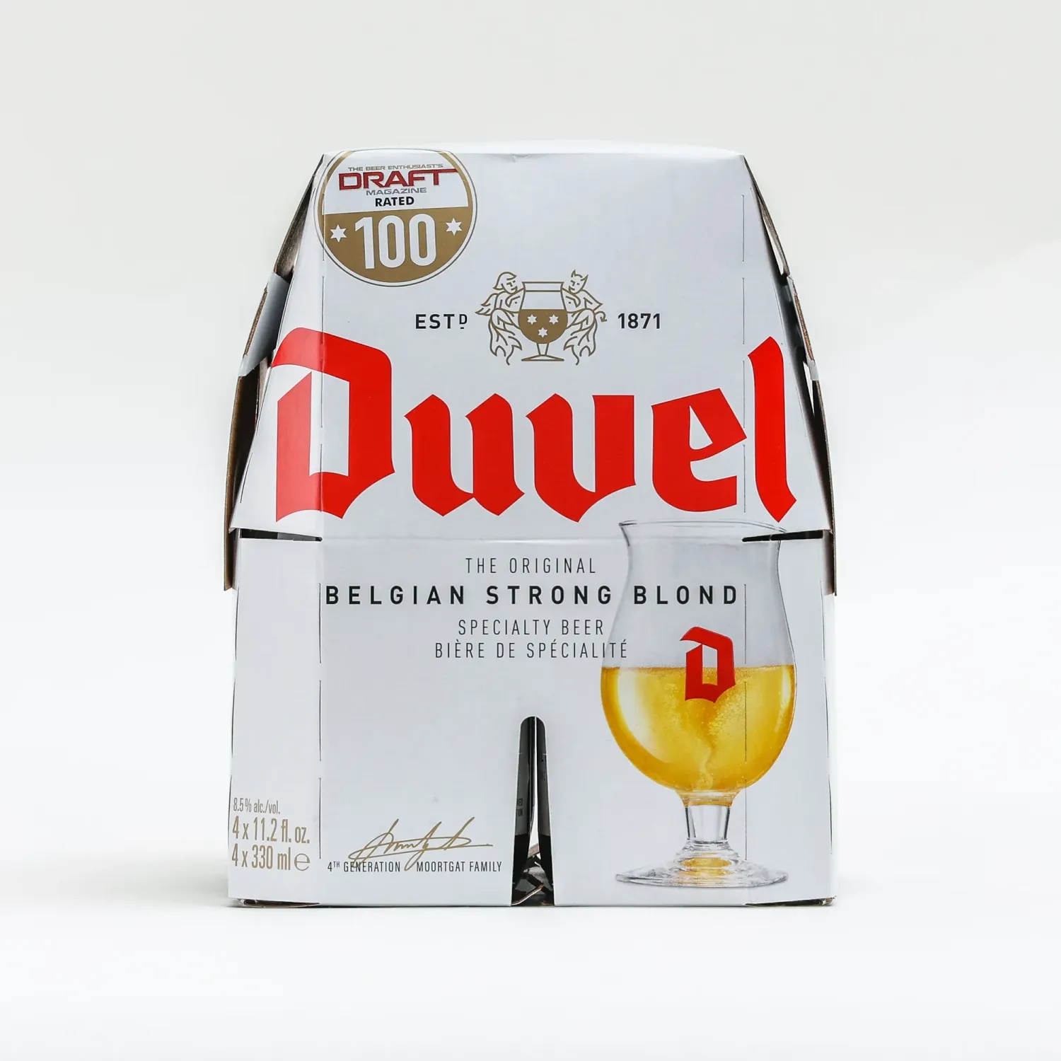 Duvel Belgian Strong Blonde Ale 4pk