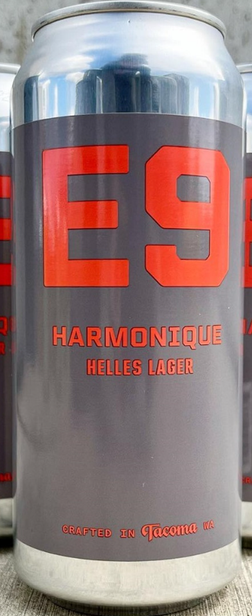 E9 Harmonique Lager 4pk cans single