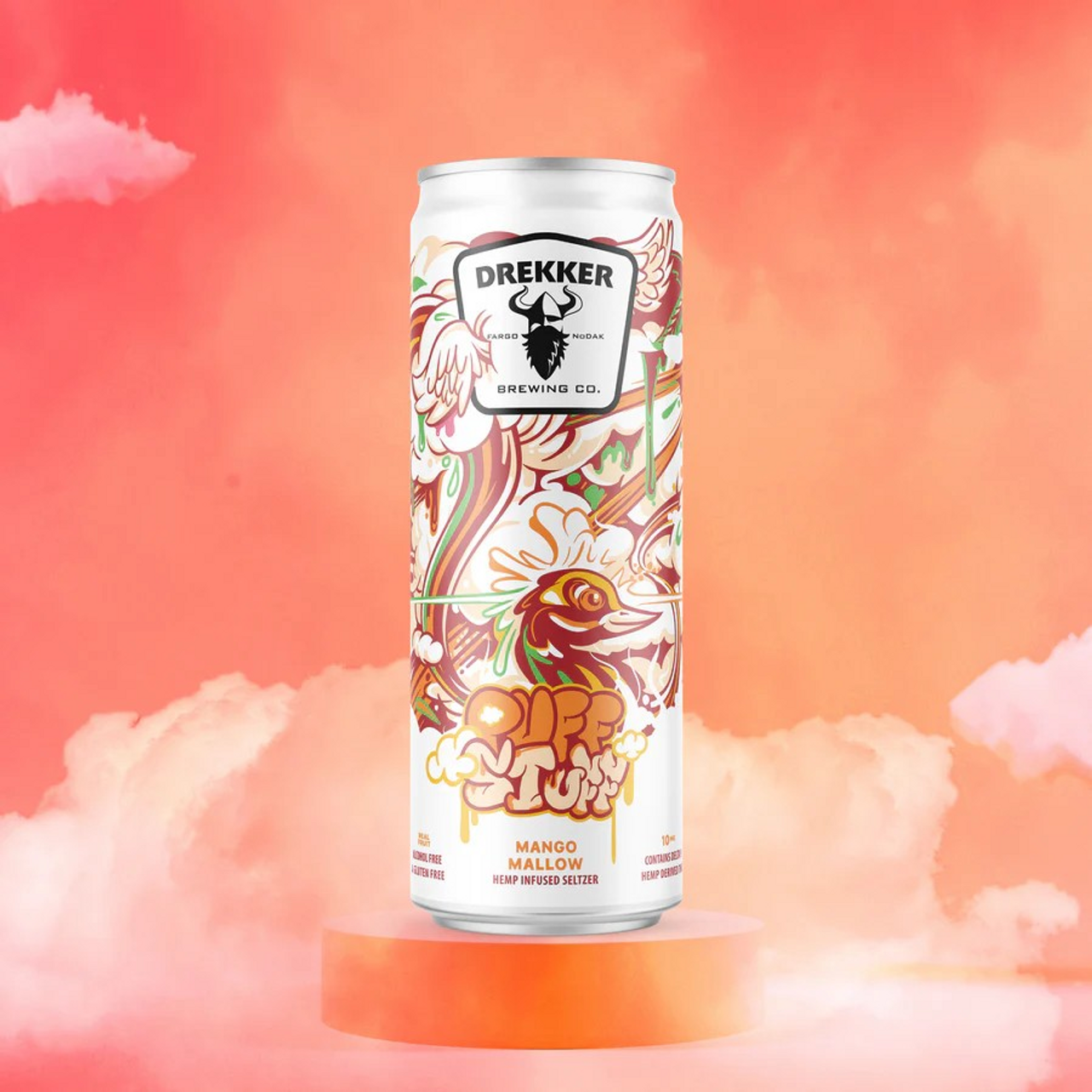 Drekker Fluff Stuff Mango Mallow Fruited Sour 4pk 16oz cans single