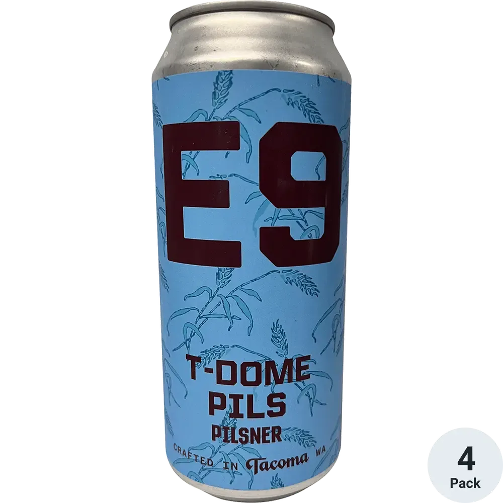 E9 T-Dome Pilsner 4pk cans single