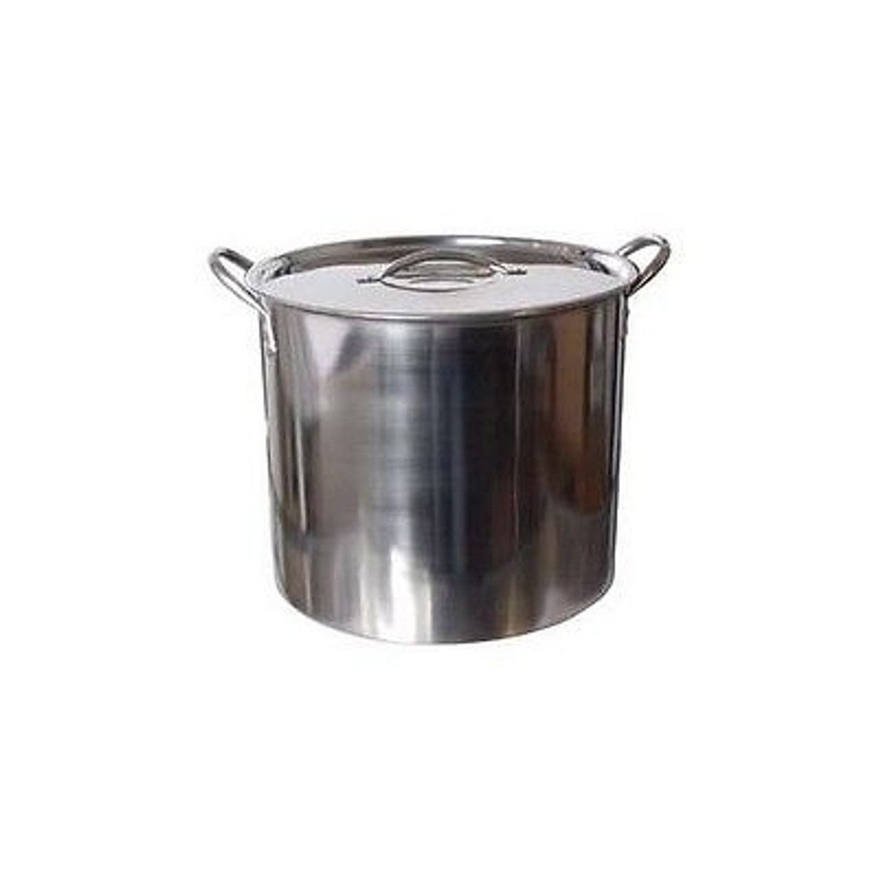 Eco-pot 20 qt. (5 gall.) stainless steel brewing pot w/ lid