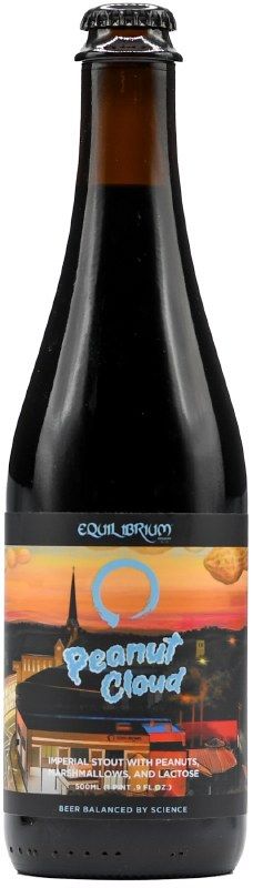 Equilibrium Peanut Cloud Stout 500ml
