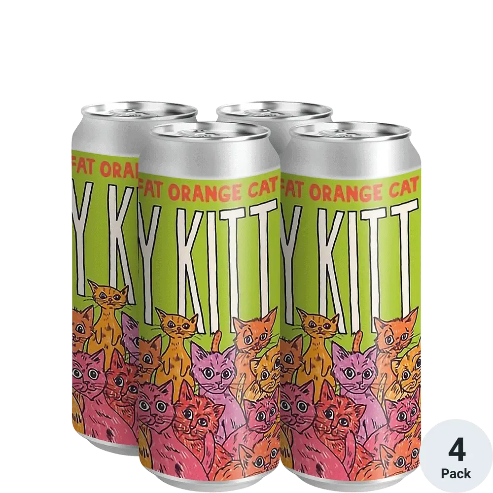 Fat Orange Cat Stay At Home Dad with NO Kids Hazy IPA  12oz