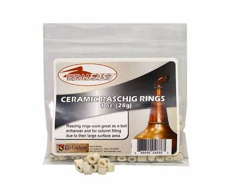 Fermfast Ceramic Raschig Rings  1oz