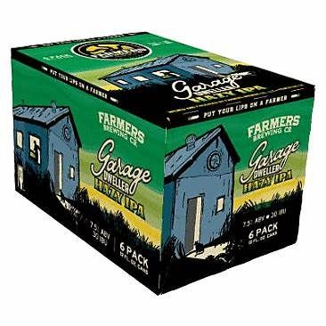 Farmers Brewing Garage Dweller Hazy IPA 6pk cans