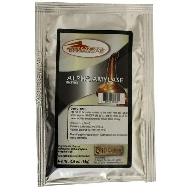FERMFAST ALPHA-AMYLASE ENZYME 15 GRAM