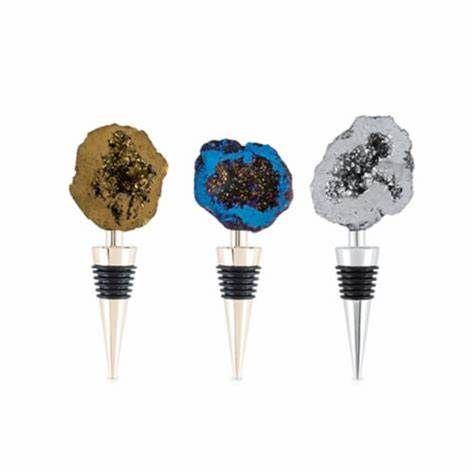 Fleck Geode Bottle Stopper