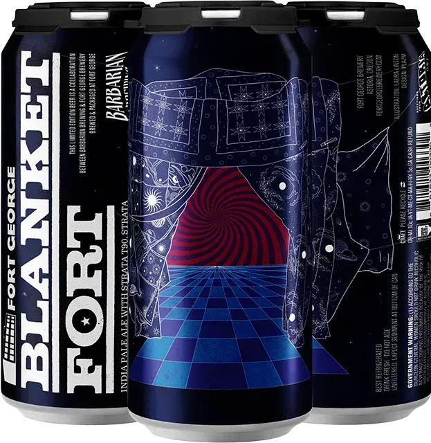 Fort George/Barbarian Blanket Fort IPA 4pk cans