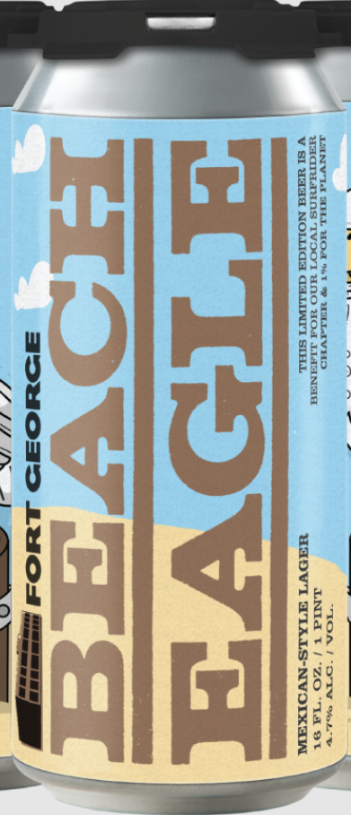 Fort George Beach Eagle 4pk 16oz Cans single