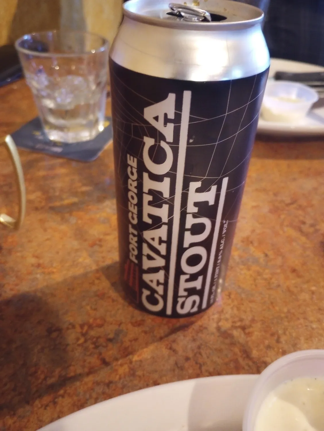 Fort George Coconut Cavatica Stout 4pk cans single