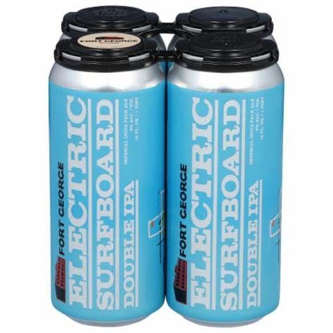 Fort George Electric Surfboard Double IPA 4pk cans