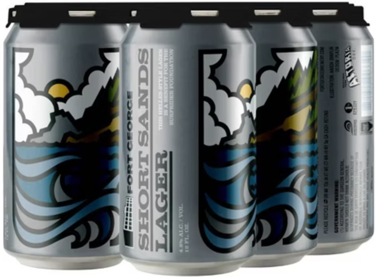 Fort George Short Sands Lager 6pk cans