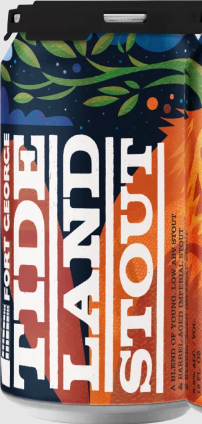 Fort George Tide Land Stout 4pk 12oz cans single