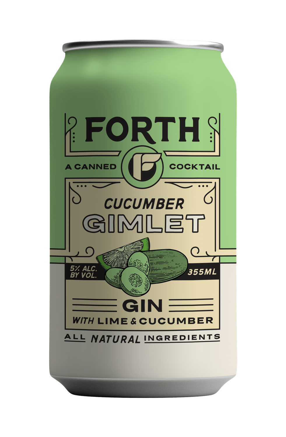 Forth Cucumber Gimlet 4pk can single