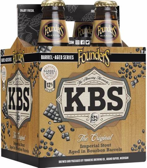 Founders BA KBS Stout 4pk