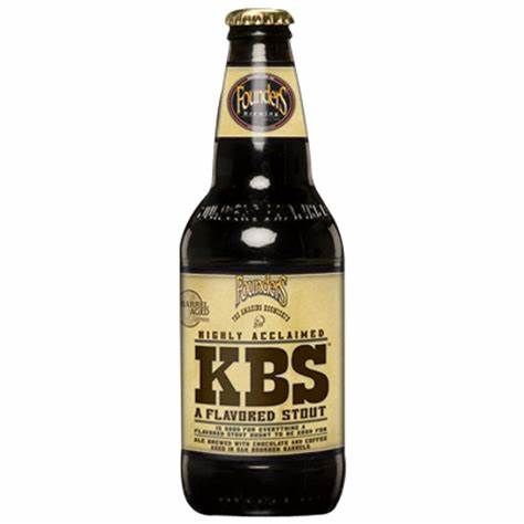 Founders BA KBS Stout single