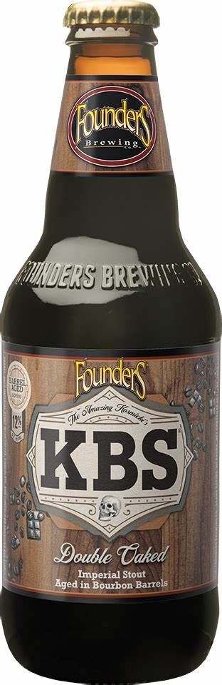 Founders KBS Double Oaked Bourbon BA Imperial Stout 4pk single