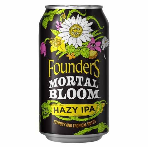 Founders Mortal Bloom Hazy IPA 6pk cans single