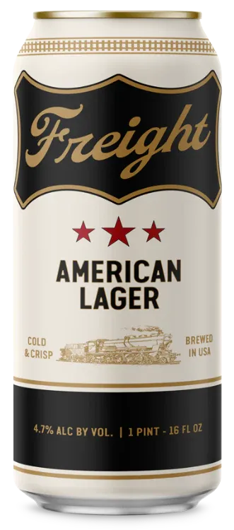 Freight American Lager 6pk cans 16oz single
