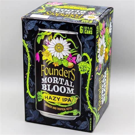 Founders Mortal Bloom Hazy IPA 6pk cans