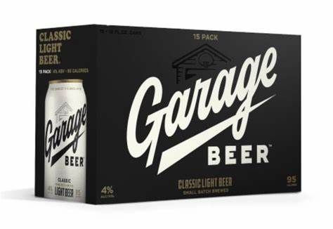 Garage Beer Classic Light Beer 6pk 16oz cans