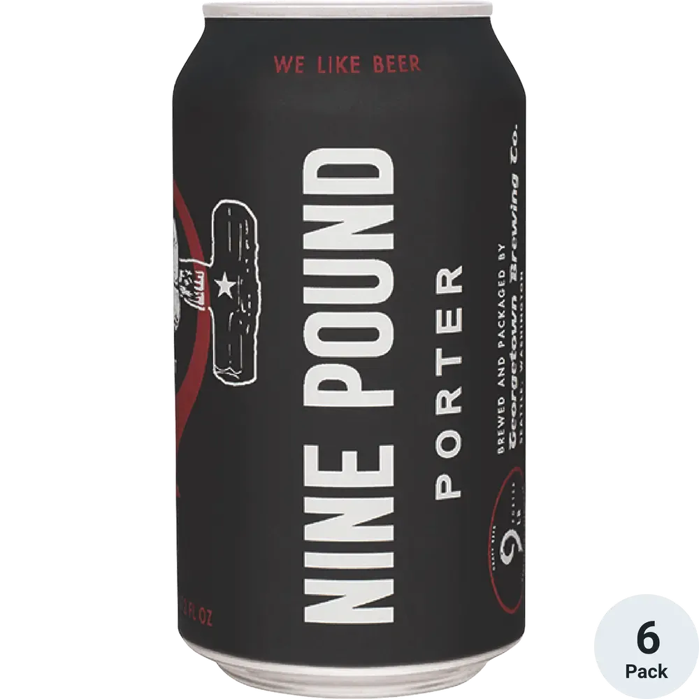Georgetown 9lb Porter 6pk cans single