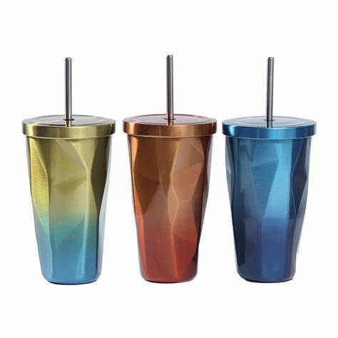Gem Drink Tumbler w/ straw