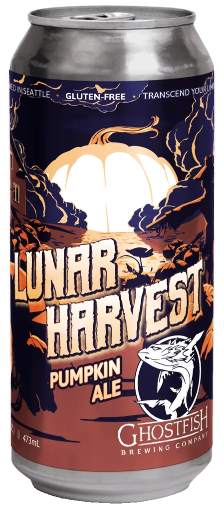 Ghostfish Lunar Harvest Pumpkin Ale 4pk cans single