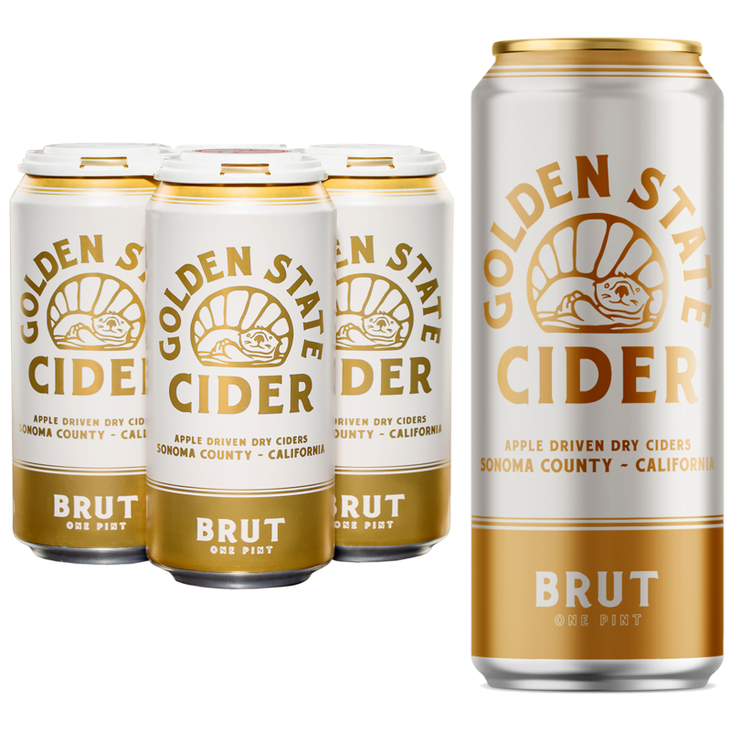 Golden State Brut Cider 4pk can