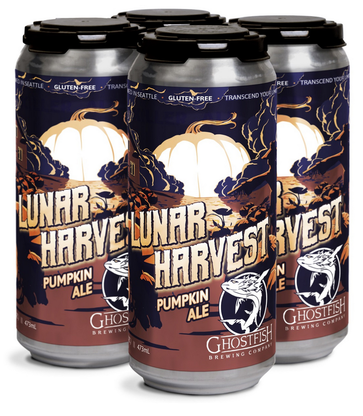 Ghostfish Lunar Harvest Pumpkin Ale 4pk cans