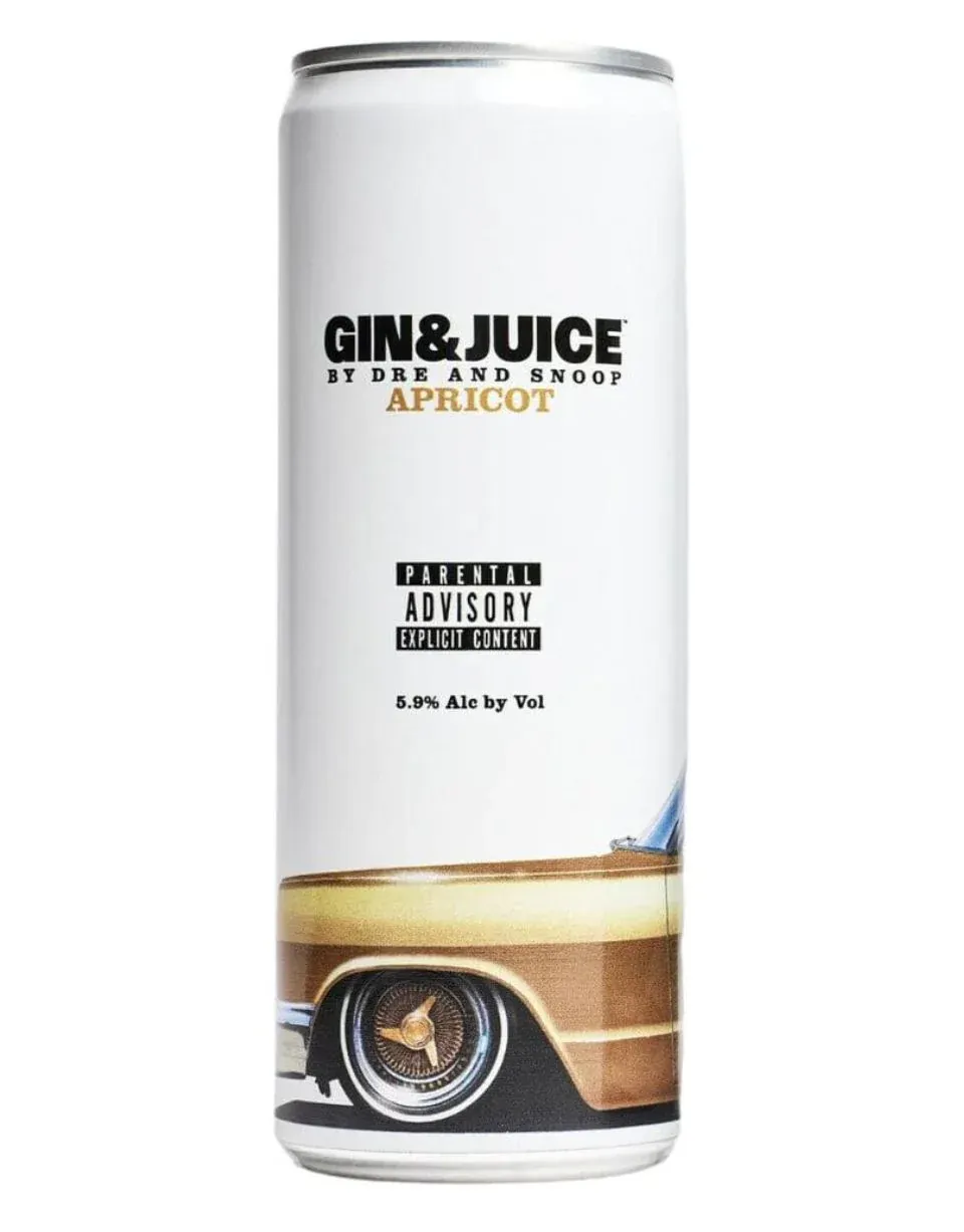 Gin &amp; Juice Apricot By Dre &amp; Snoop 4pk cans single