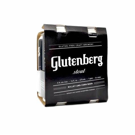 Glutenberg Stout 4pk cans