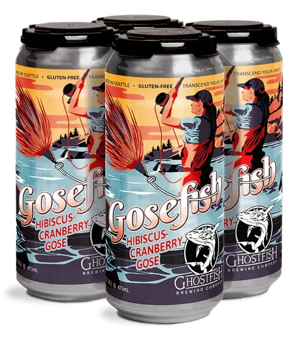 Ghostfish Gosefish Gose 4pk 16oz Cans